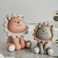 Aranyos Oroszlán Persely - Gyerekszoba Dísz és Pénzgyűjtő 7