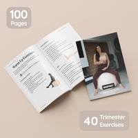 BABYGO® Kismama Fitnesz Labda 65cm - Nude Színű, Irodai és Jógahasználatra, 1000kg Teherbírású 8