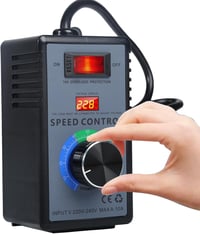 Ailao 230V Fordulatszám Szabályozó 4000W - Sarokcsiszolóhoz, Fúrógéphez, Körfűrészhez - Feszültségszabályzó Kéziszerszámokhoz 1