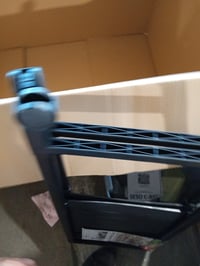 Hailo Quickboard skladacia univerzálna polica na kolieskach, matná čierna – bez 1 náhradného kolieska (neúplná, inak ako nová) 4