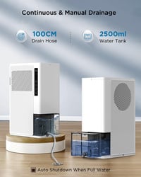 Heelay 3L Párátlanító Készülék - Elektromos Fűtő és Ruhaszárító Funkcióval, 2 Üzemmód, 8 Órás Időzítő, Hálószobába, Fürdőszobába, Pincébe 7