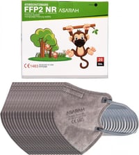 FFP2 S-es Szürke Mini Maszk 20db - Higiénikus Csomagolás 6