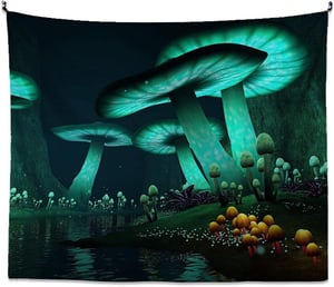 Foto-pozadina sa motivom divovske gljive, zidna dekoracija 150x130 cm
