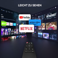 Aubor Mentech HY300Pro Mini Projektor WiFi 6 és Bluetooth - 180° Forgatható Hordozható Vetítő 720P Natív Felbontás, 4K Támogatás, Android 11 6
