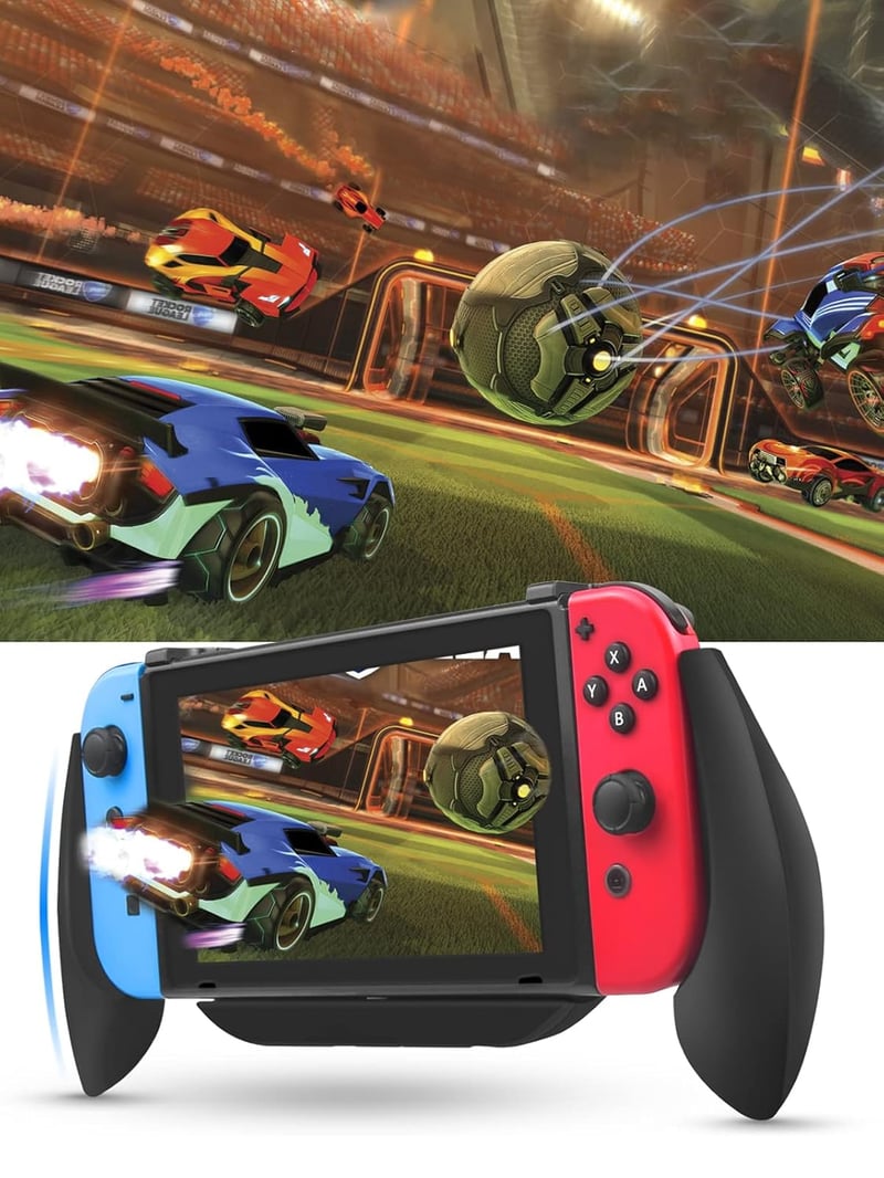 Nintendo Switch XL markolat - Fekete tartóállvány játéktárolóval