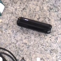 hganus Mini Power Bank 5000 mAh kompaktná externá nabíjačka čierna, výstup 2.4A, iPhone — Chýba micro USB kábel (stav: pozri 2. obrázok) 2