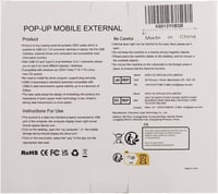 BEVA USB 3.0 és Type-C külső CD/DVD író-olvasó, hordozható - bontott 9