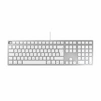Káblová klávesnica CHERRY KC 6000 Slim for Mac, USB-A, biela — Kláves ESC sa odpojil od klávesnice (stav: pozri 2. obrázok) 1