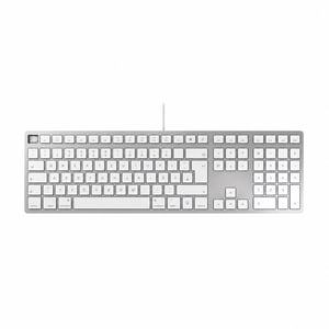 CHERRY KC 6000 Slim za Mac žičana tipkovnica USB-A, bijela — tipka ESC se odvojila od tipkovnice (stanje: vidi 2. sliku)