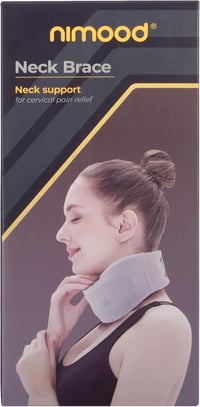 Nyaki gerinctámasz alváshoz - Szürke, L méret, férfiaknak és nőknek 9