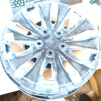 Set 2 capace roți Cartrend 70279 Storm 16 inch argintii cu piulițe cromate pentru jante de oțel 4