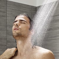 hansgrohe Pulsify Select S Víztakarékos Zuhanyszett 3 Sugártípussal - Króm Kézizuhany Fali Tartóval és Gégecsővel, Állítható Fejjel, Relaxác 3
