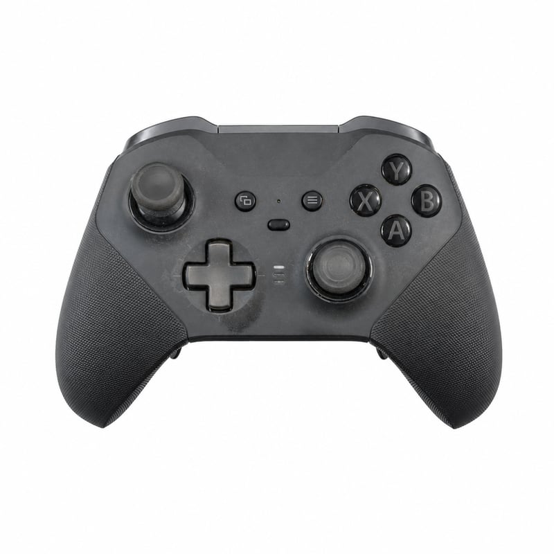 Bezdrôtový ovládač Xbox Elite Series 2 čierny, používaný, nekompletný, s driftom joysticku, gamepad kompatibilný s PC a Xboxom