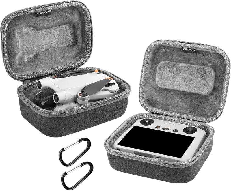 DJI Mini 3 Pro drón és távirányító hordtáska - MotuTech kompakt, kemény védőtok
