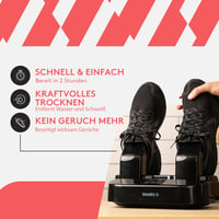 ShoeDry Ozone cipőszárító és frissítő, ózontechnológiával - Elpusztítja a baktériumokat és gombákat, megszünteti a kellemetlen szag 11