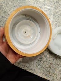 Aroma difuzér Medisana AD 625 na esenciálne oleje, ultrahumidifikátor na aromaterapiu, bambusový kryt, 7-farebné LED podsvietenie, používaný 4