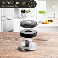 Barista Legends Eszpresszó Kávé Elosztó 58mm - Állítható Magasságú Rozsdamentes Acél Szintező Eszköz Tökéletes Őrlemény Eloszláshoz Kávégépe 3