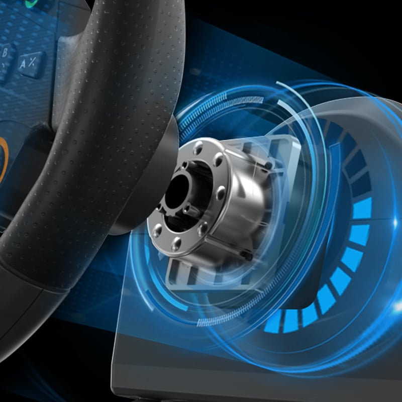 NITHO Drive Pro ONE V200 Versenyszimulátor Kormány és Pedál Szett 270° Forgásszöggel PC, PS4, Xbox One, Xbox Series X/S Platformokra, Beépít - Drive Pro V200
