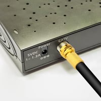 Fu Nian Aranyozott F-csatlakozó Készlet - 8db 7mm-es F-dugó és 4db SAT Adapter, Gumi Tömítéssel, Koaxiális Kábelekhez, Műholdvevőkhöz, DVB-T 8