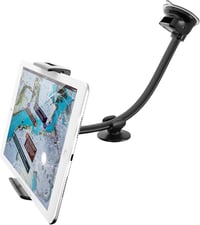 APPS2Car 360°-os Szélvédőre és Műszerfalra Rögzíthető Univerzális Autós Tablet és Telefontartó 4-11" Készülékekhez 1