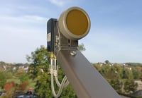 Schwaiger 340 Twin LNB digitális műholdvevő fej, hőálló, aranyozott csatlakozókkal 6