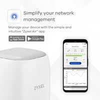 Zyxel LTE5398-M904 4G LTE-A Beltéri WiFi Router - Dual Band AC2050 64 Eszközhöz - VoIP/VoLTE Támogatás - SIM-független - Távoli Vezérlés 7