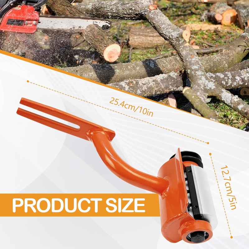 Aisny Fakéreg Hántó Eszköz 6 Pengével - Rönk Hántoló Láncfűrész Adapter Husqvarna és STIHL Modellekhez - Faipari Megmunkáló Tartozék