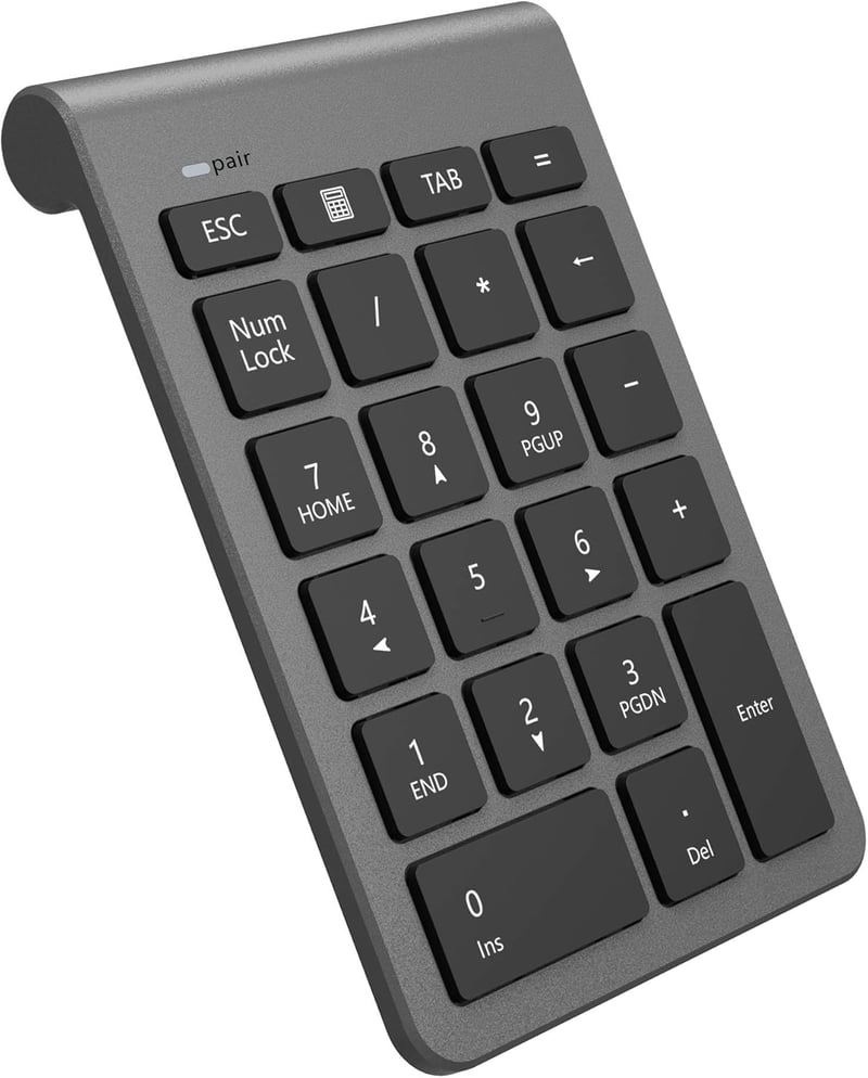 Rytaki Bluetooth Numerikus Billentyűzet Laptophoz - Vezeték Nélküli 22 Gombos