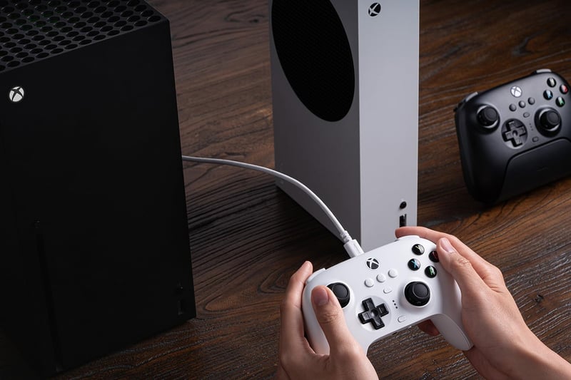 8bitdo Ultimate 3 Xbox Kontroller - 3 Módú (USB-C, Bluetooth, 2.4G), Hall-Effekt Joystick, Töltőállomás, 20 Órás Üzemidő, Xbox Series X|S/On