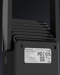 BrosTrend WiFi 6 AX3000 Jelerősítő - Gigabit LAN Portos Internet Erősítő, 2402Mbps 5GHz & 574Mbps 2.4GHz DualBand, WPA3, Vezetékes LAN Csatl 7