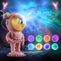 LPONGPOCUI Űrhajós Csillagos Égbolt Projektor - LED Galaxis Éjszakai Fény 16 Üzemmóddal, Távirányítóval - Gyerekszoba, Hálószoba Dekoráció,  1