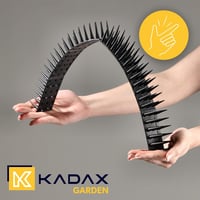 KADAX 3 soros műanyag madárriasztó tüskék, 51 cm, fekete - macska, nyest, galamb elleni védelem 8