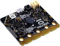 GeeekPi BBC Micro:bit V2.2 Programozható Fejlesztői Panel - Kódoláshoz és Oktatáshoz, Beépített Szenzorokkal, USB Kábellel és Elemtartóval 5