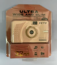 RETO pasztell rózsaszín újratölthető széles látószögű analóg fényképezőgép 35mm-es filmhez 10