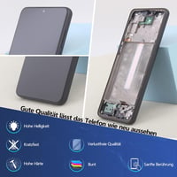 RongZy LCD Kijelző Samsung Galaxy A33 5G A336B Modellhez - Érintőképernyős Digitalizáló Csere Kerettel, Szerszámokkal (Fekete) 6