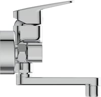Ideal Standard Ceraplan BD241AA Fali Mosdó Csaptelep - Króm, Víztakarékos Rendszerrel, Sárgaréz, Egykaros Kivitel, Felületre Szerelhető 2