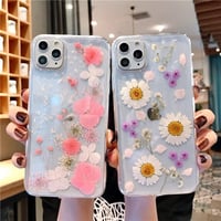 Apple iPhone 11 Átlátszó Szilikon Tok Valódi Szárított Virágokkal 4