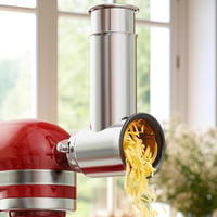 GVODE KitchenAid Mixer Szeletelő és Reszelő Adapter 4 Rozsdamentes Pengével 10