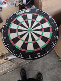 DartPro profesionalna pikado ploča od sisala sa samozacjeljujućom površinom, ekstra tankim žicama i 6 strelica (stanje: vidi 2. sliku) 2