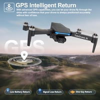 Toladrone TD31GPS 4K Kamerás Drón GPS-szel, 5G WiFi FPV, Követés Funkcióval, Kefenélküli Motorral, Automatikus Visszatéréssel - Kezdőknek és 4