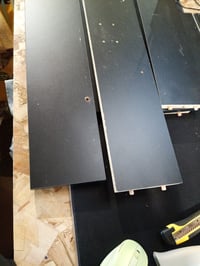Masă de dining pliabilă Symbiosis 2050, negru, 76 x 103 x 73,4 cm, PAL melaminat, design pentru economisirea spațiului 5