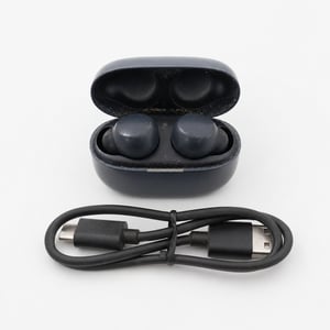 Sony LinkBuds S True Wireless zajszűrős fülhallgató Bluetooth Multipoint 20 óra fekete – gumiharangok nélkül, láthatóan használt