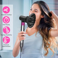 Dyson hajszárító kiegészítő szett: diffúzor, adapter és légterelő 4