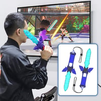 BootyBay 12 az 1-ben Nintendo Switch Sport Kiegészítő Készlet - Családi Játékcsomag Tennis, Golf és Kard Tartozékokkal Switch és OLED Konzol 5