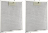 Univerzális fém zsírszűrő páraelszívóhoz, 2db, 320x260mm, alumínium 1
