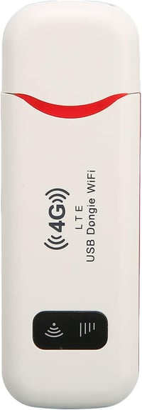 KIMISS 4G autós WiFi router, hordozható, 10 felhasználós, gyors, biztonságos, fehér 1