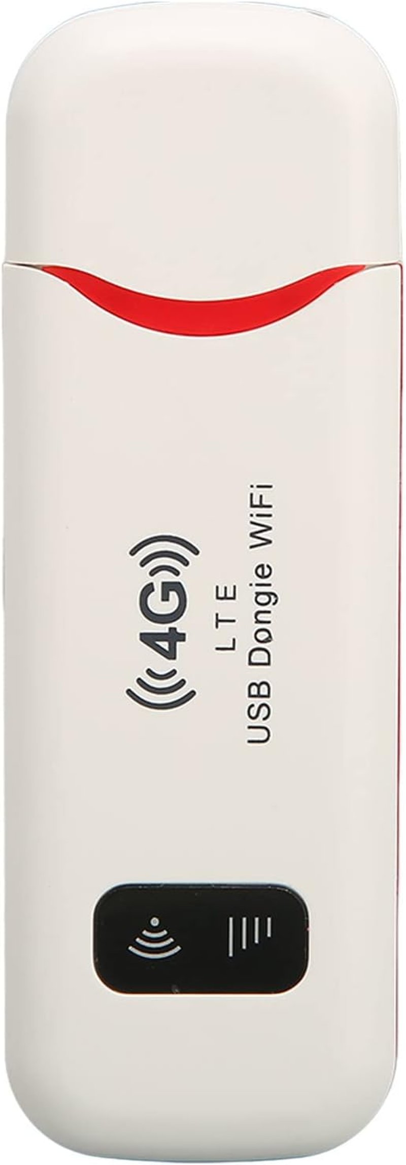 KIMISS 4G autós WiFi router, hordozható, 10 felhasználós, gyors, biztonságos, fehér
