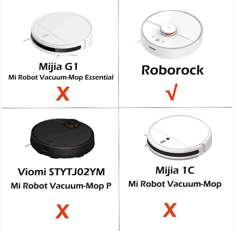 Roborock Robotporszívó Víztartály Szűrő 12db - S50 S55 S6 S5Max T60 T6 Kompatibilis