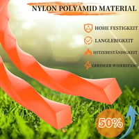 Yweller 9 db-os damilcsomag Makita fűkaszákhoz, 2.0 mm átmérőjű extra erős nylon szál, 42 m, DUR189/191/192 és egyéb modellekhez 5