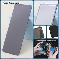 RongZy Kijelző Csere Xiaomi Redmi Note 11S / Note 11 Modellekhez, Érintőképernyő Digitalizáló Üveg Panel Szerelőkészlettel, Fekete 5